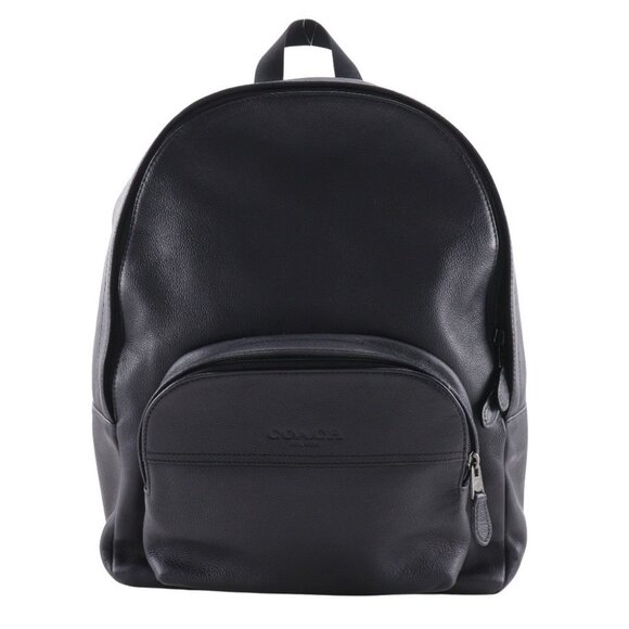 COACH Backpack Backpack Daypack F68993 Houston black leather mens - Picture 1 of 12